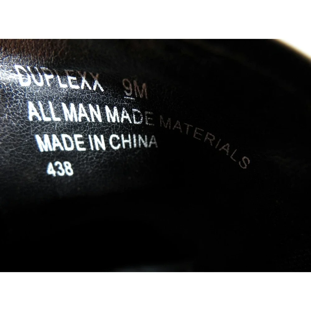 STEVE MADDEN DUPLEXX CROC PRINT BLACK PLATFORM SNEAKERS‎ SZ 9 M
